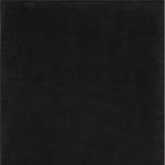 5' X 7' Black Non Skid Indoor Outdoor Area Rug