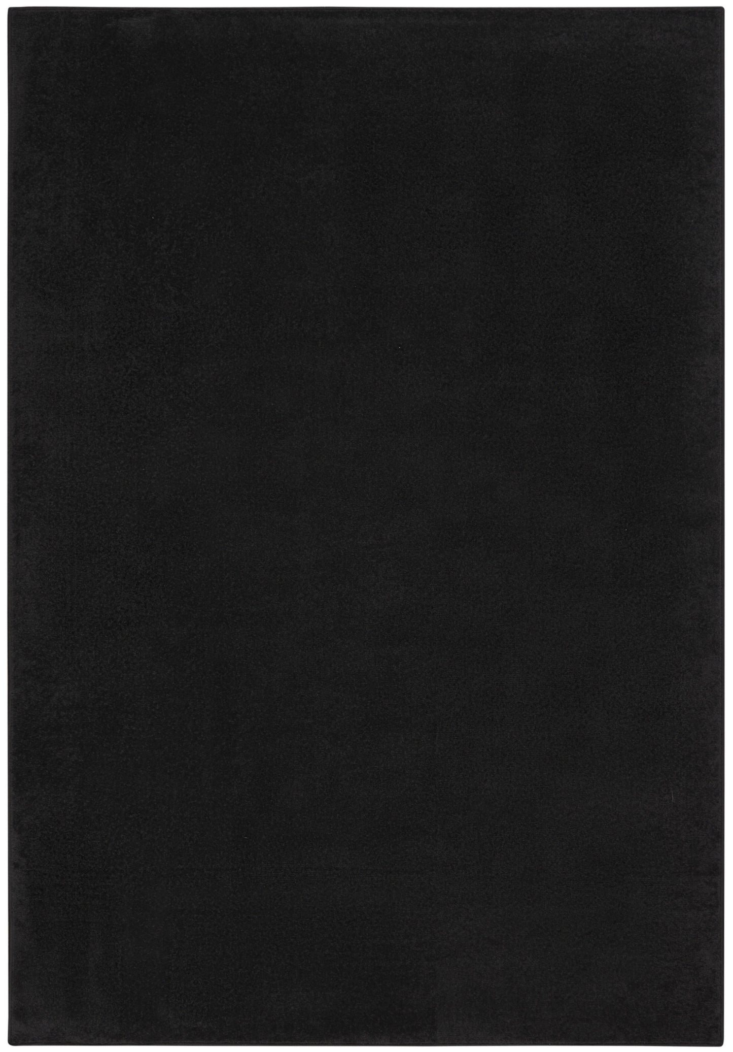 5' X 7' Black Non Skid Indoor Outdoor Area Rug