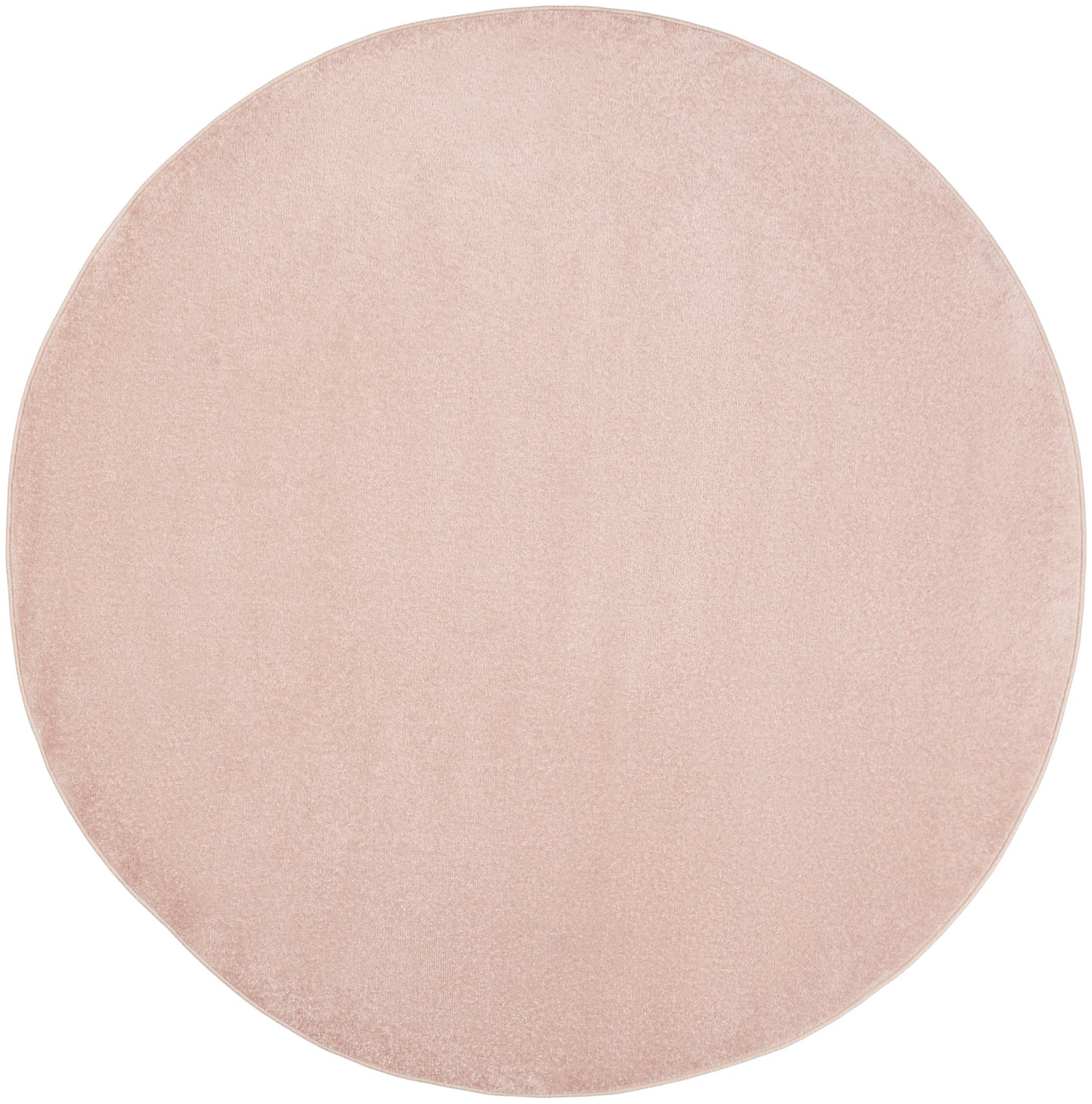 8' X 8' Pink Round Non Skid Indoor Outdoor Area Rug