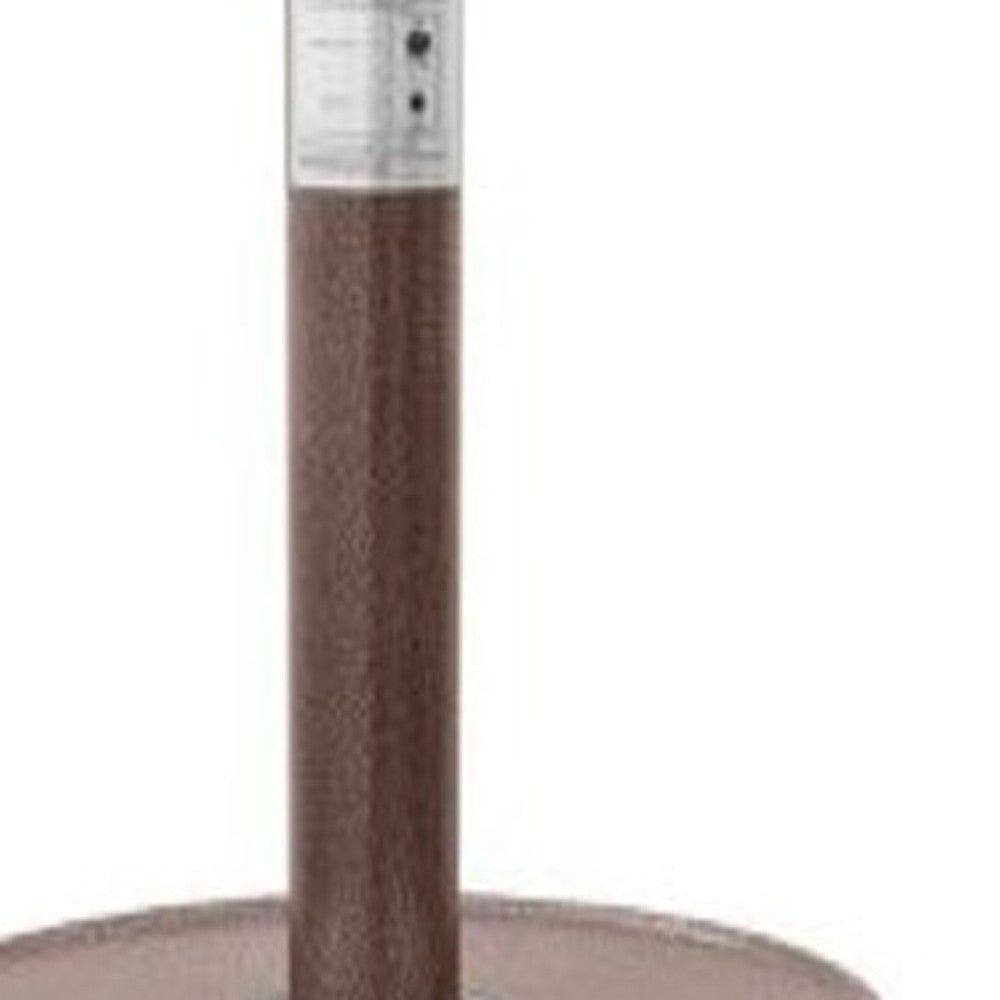 48000 BTU Bronze Steel Propane Cylindrical Pole Standing Patio Heater