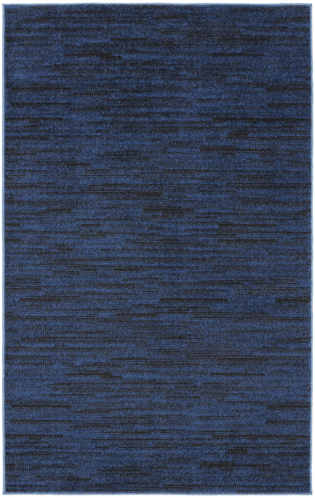 3' X 5' Midnight Blue Non Skid Indoor Outdoor Area Rug