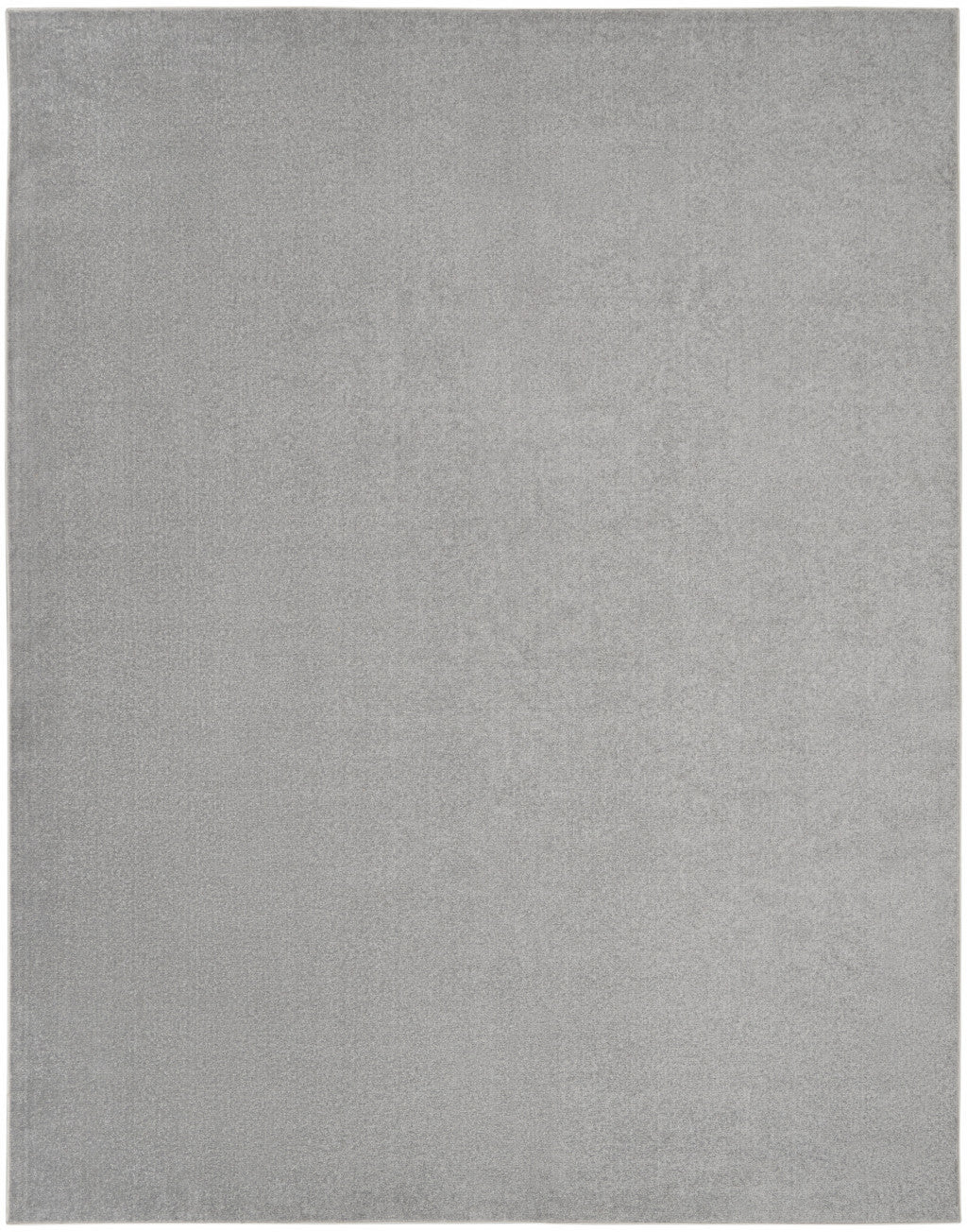 10' X 14' Silver Grey Non Skid Indoor Outdoor Area Rug