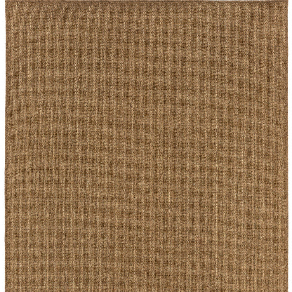 Tan Stain Resistant Indoor Outdoor Area Rug