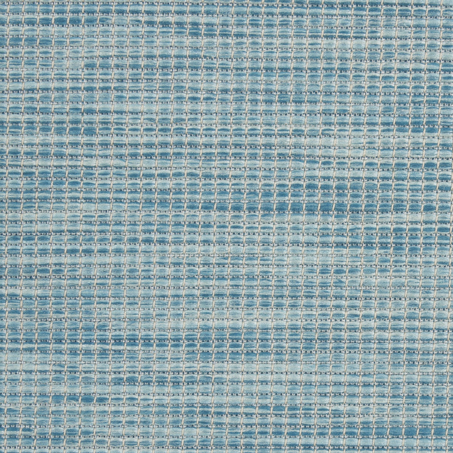 8' Aqua Power Loom Runner Rug