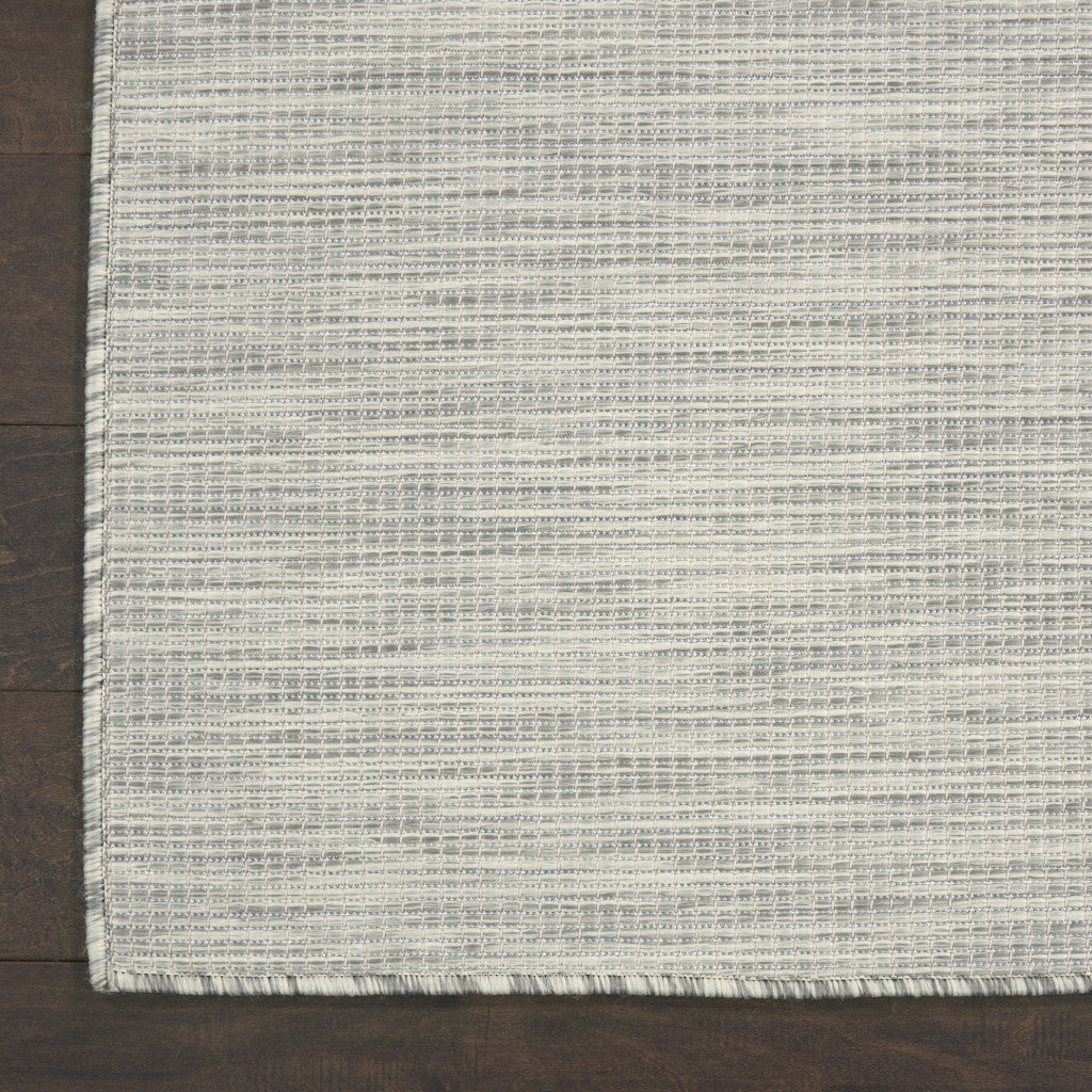 5' X 7' Gray Power Loom Area Rug