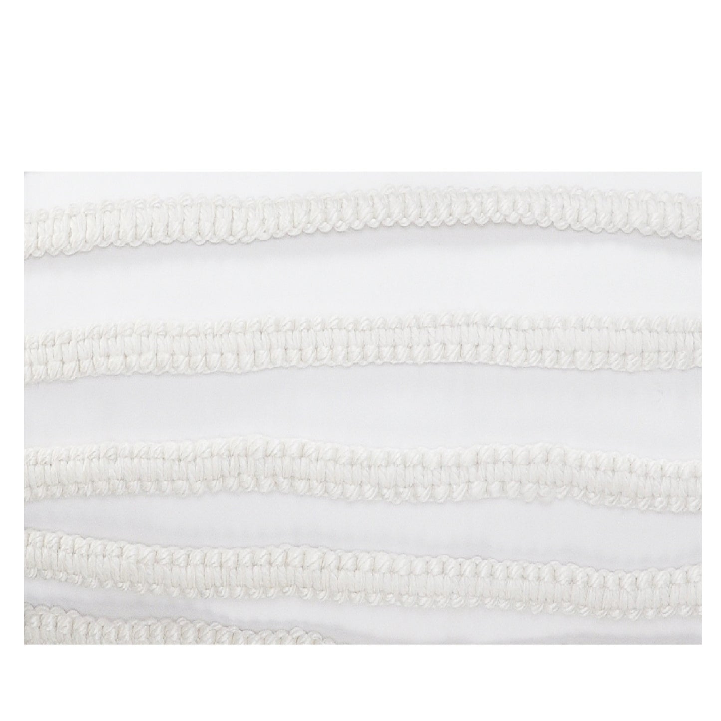 14" X 14" White Unavailable Indoor Outdoor Throw with Unavailable