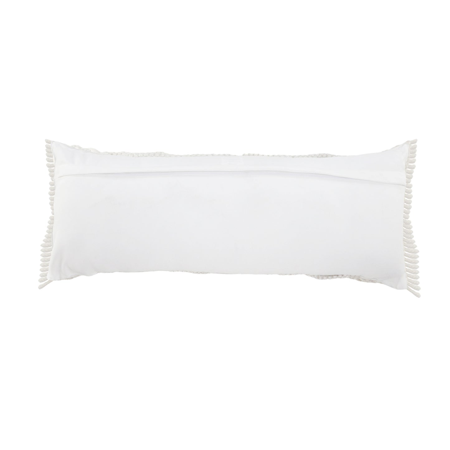 14" X 14" White Unavailable Indoor Outdoor Throw with Unavailable