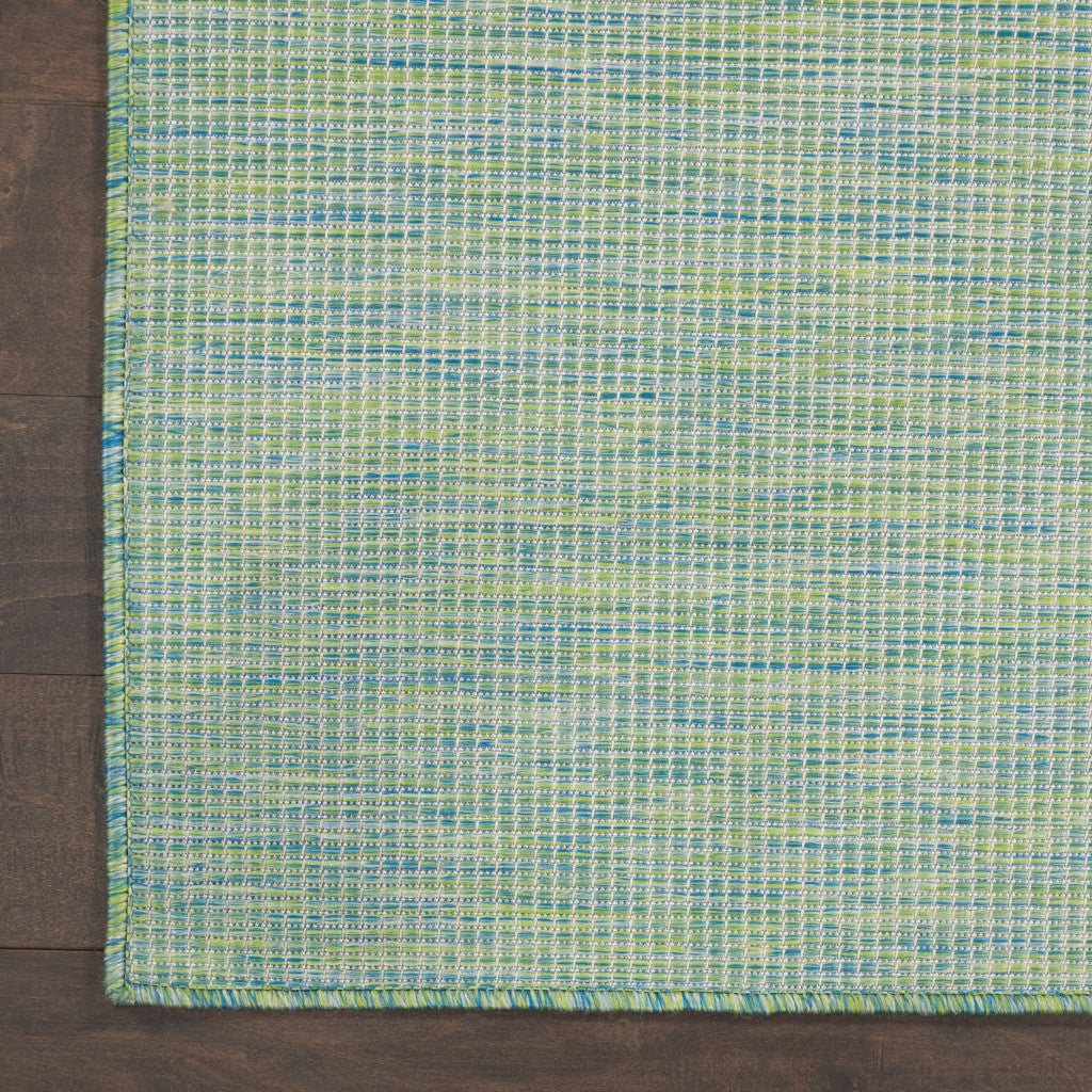 4' X 6' Blue Power Loom Area Rug