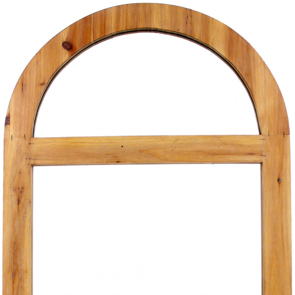 Brown Arch Accent Mirror