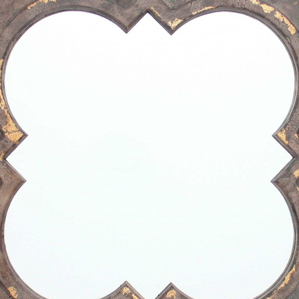 Bronze Square Accent Mirror