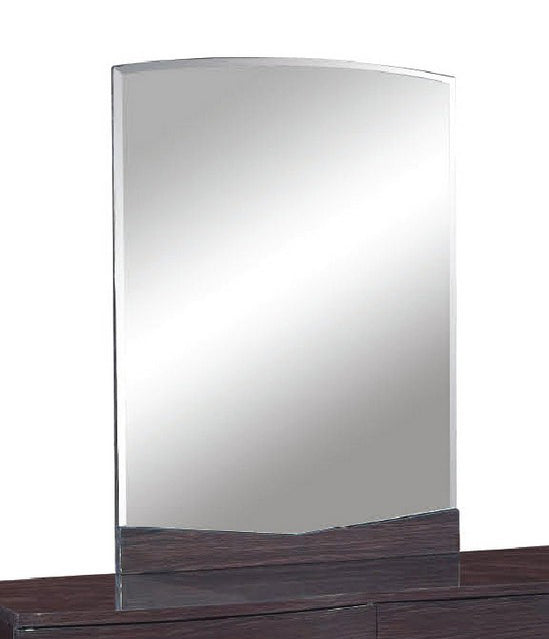 43" Dark Brown Dresser Mirror