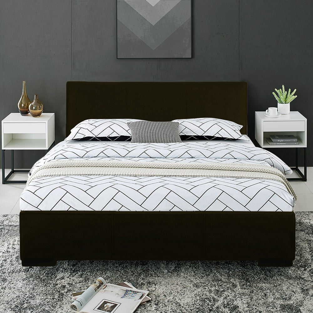 Black Platform King Bed