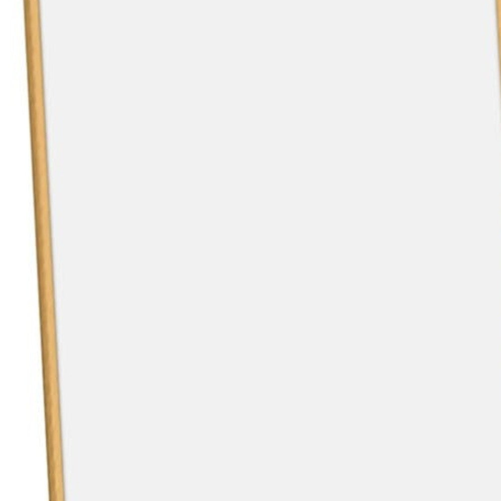 Freestanding Gold Full length Mirror