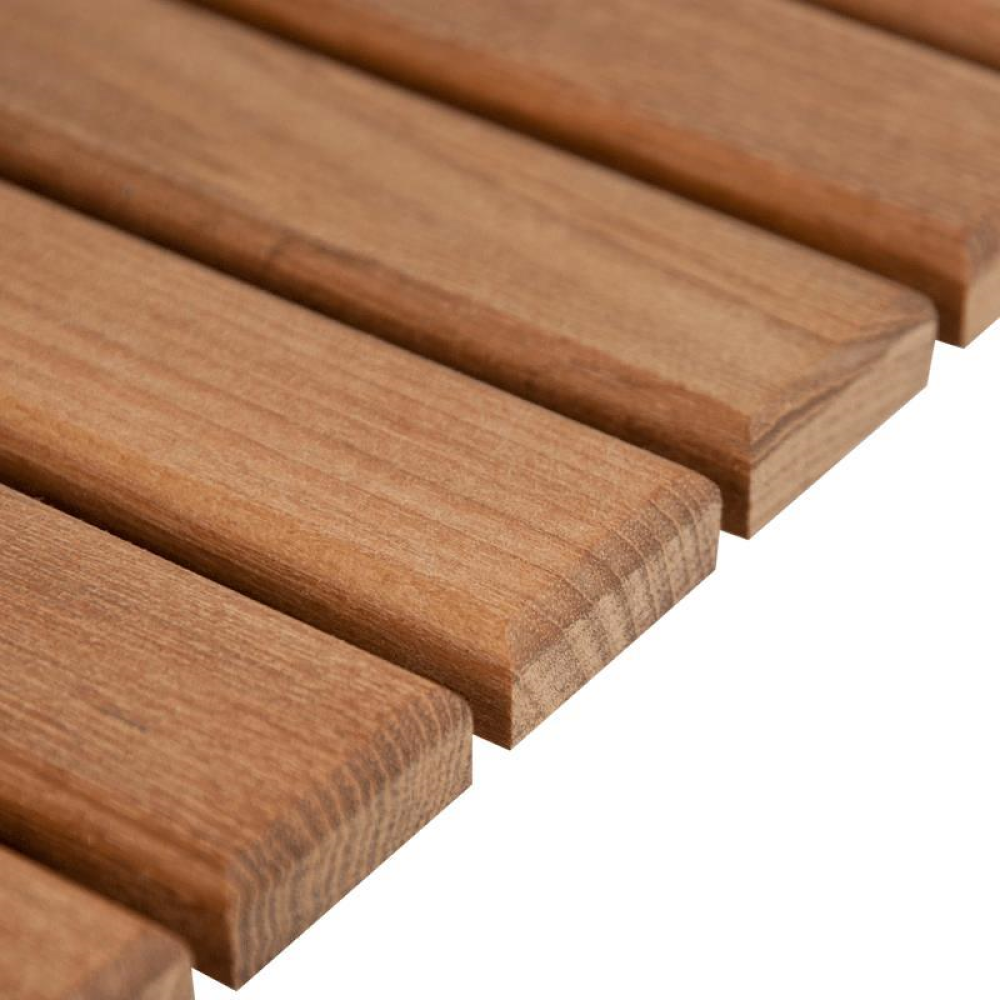 25" Premium Teak Shower Bath Mat