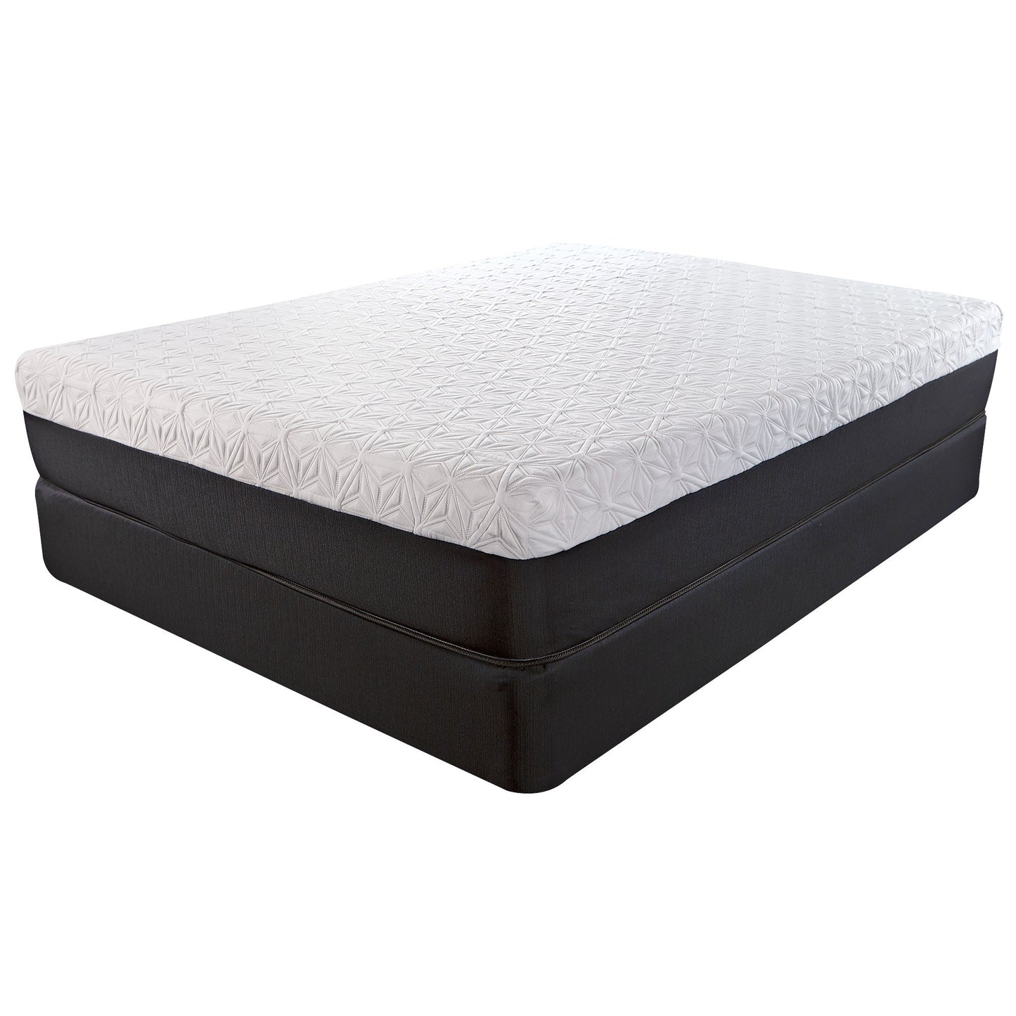 11.5" Lux Copper Infused Gel Memory Foam And High Density Foam Mattress Cal King