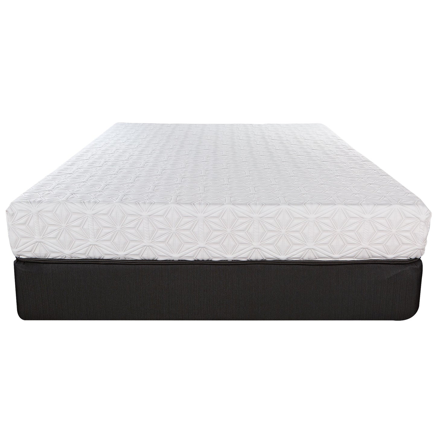 8" Three Layer Gel Infused Memory Foam Smooth Top Mattress King