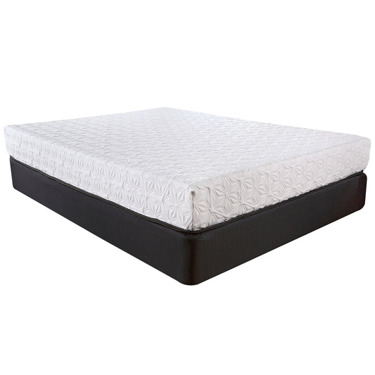 8" Three Layer Gel Infused Memory Foam Smooth Top Mattress Twin Xl