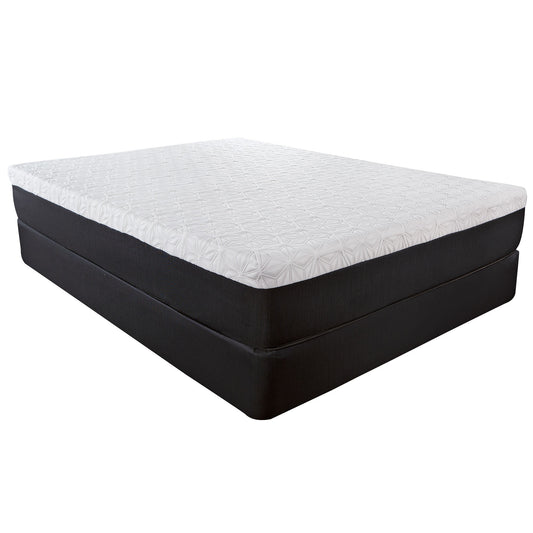 10.5" Lux Gel Infused Memory Foam And High Density Foam Mattress King