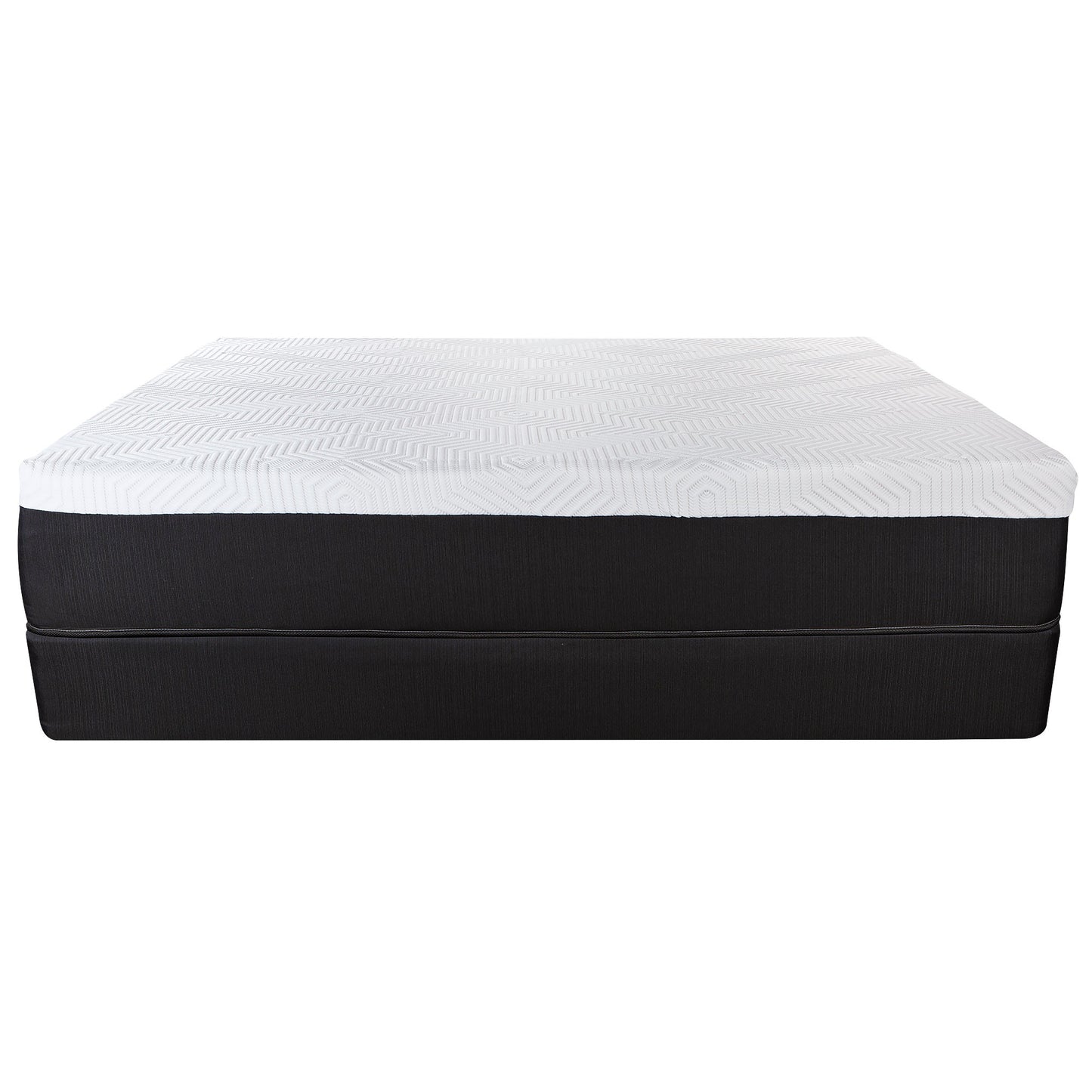 13" Hybrid Lux Memory Foam And Wrapped Coil Mattress Full Cal King