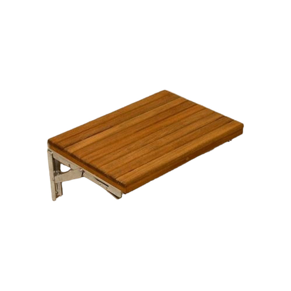 17" Premium Wall Mount Teak Shower Bench