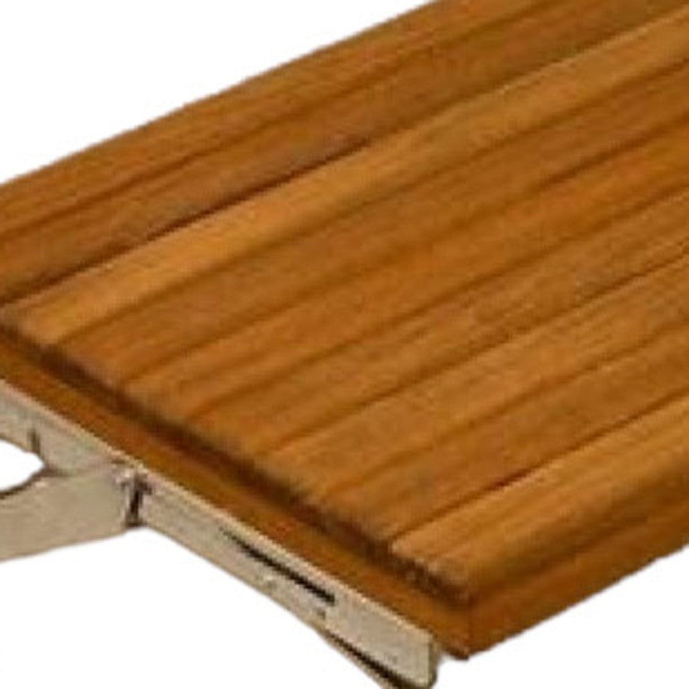 17" Premium Wall Mount Teak Shower Bench