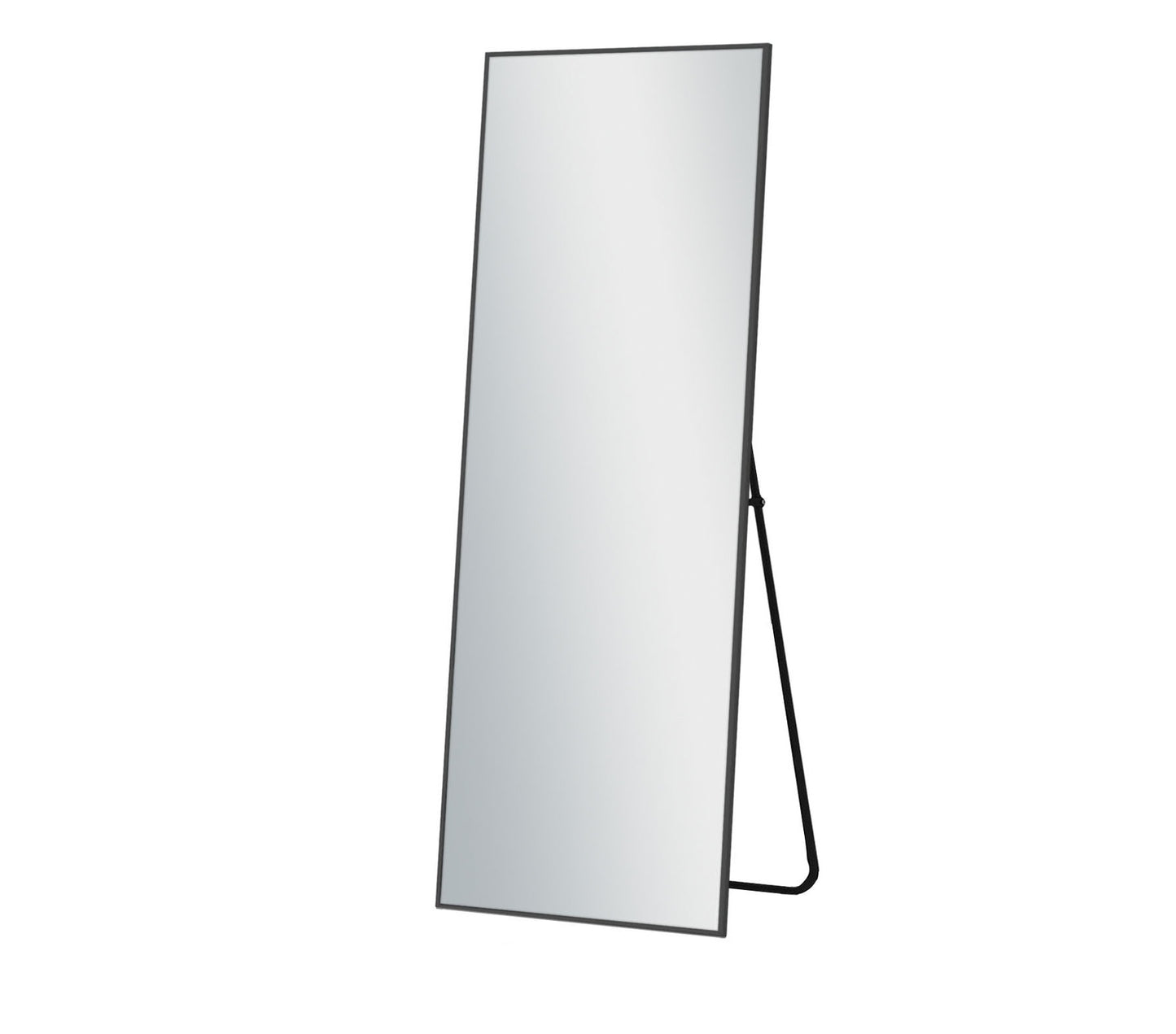 Freestanding Black Full-length Mirror