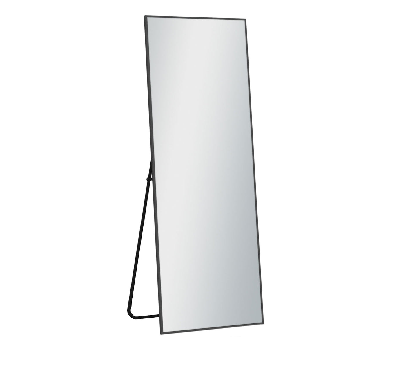 Freestanding Black Full-length Mirror