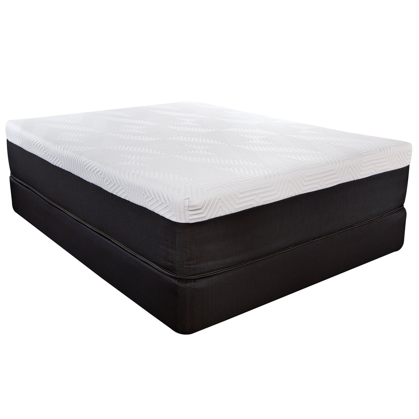 14" Hybrid Lux Memory Foam And Wrapped Coil Mattress Queen