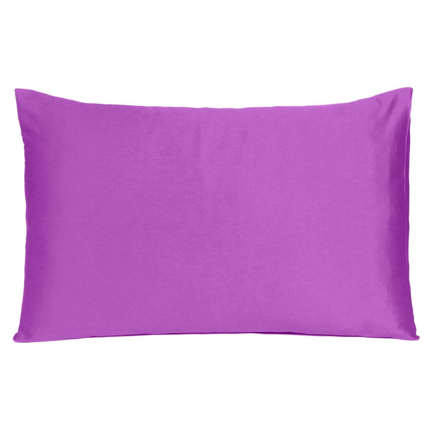 Purple Merlot Dreamy Set Of 2 Silky Satin Standard Pillowcases