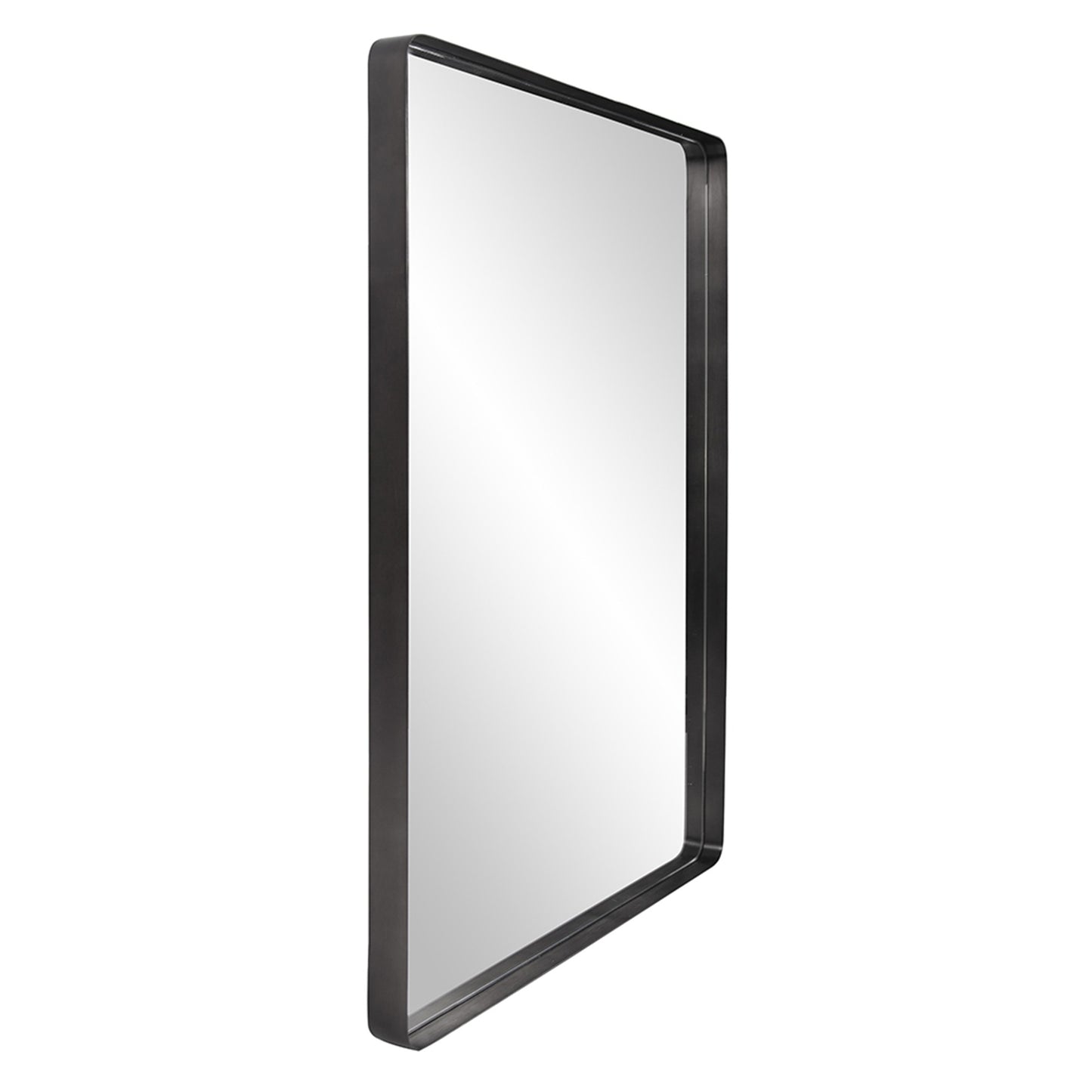 Rectangular Stainless Steel Frame With Brushed Black Finish