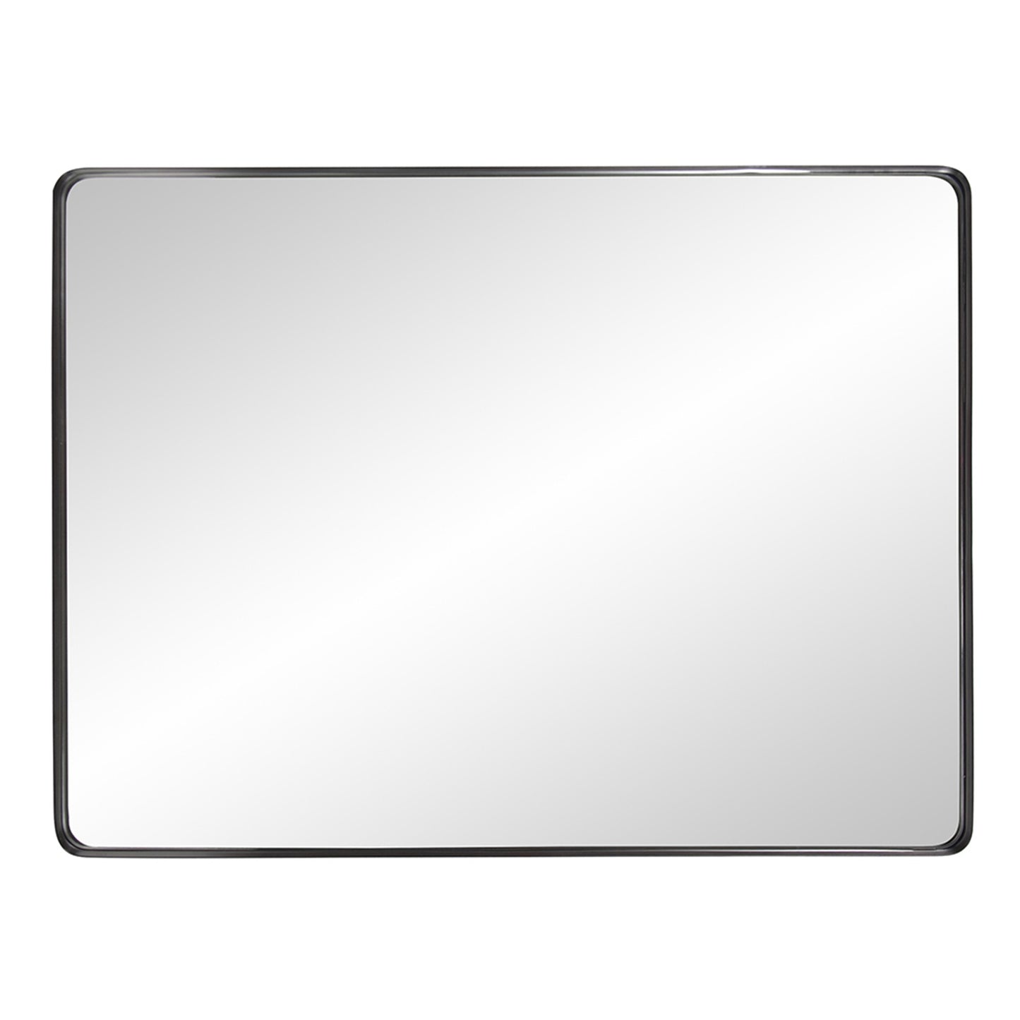 Rectangular Stainless Steel Frame With Brushed Black Finish