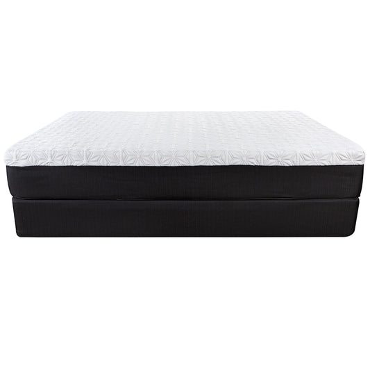 10.5" Lux Gel Infused Memory Foam And High Density Foam Mattress Cal King