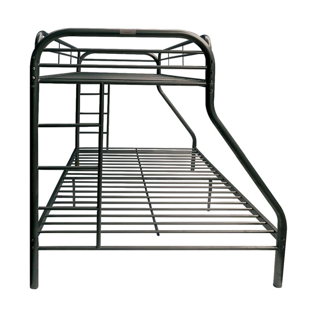 Black Twin Over Full Size Bunk Bed