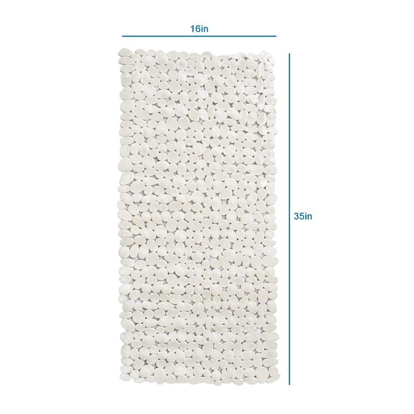 Beige 40" Shower Mat