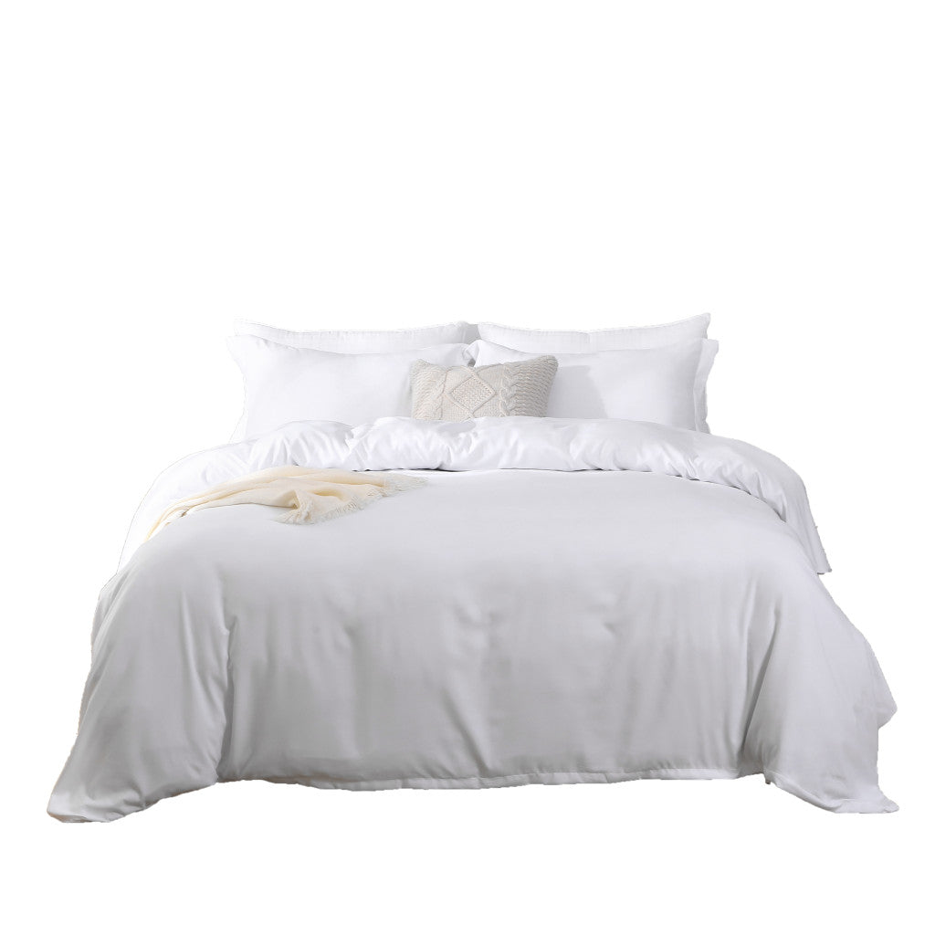 White King Microfiber 1400 Thread Count Machine Washable Duvet Cover Set