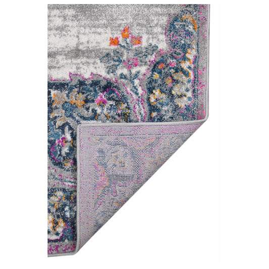 3' X 5' Pink Medallion Power Loom Area Rug