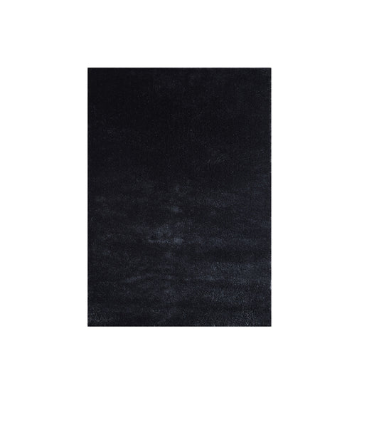 8' x 11' Gray Shag Hand Tufted Area Rug