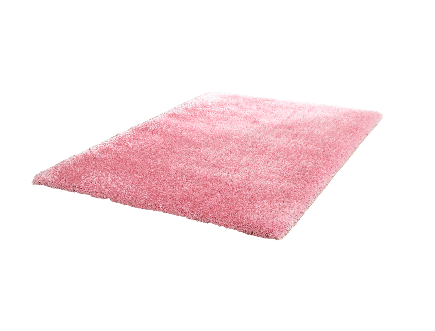 5' x 7' Pink Shag Hand Tufted Area Rug