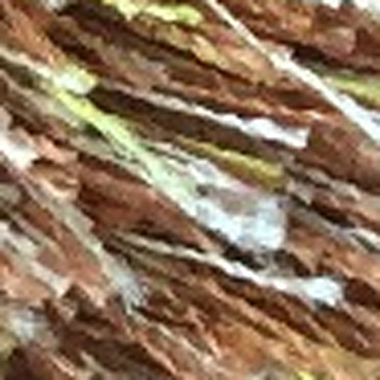 8' x 11' Gold Shag Hand Tufted Area Rug