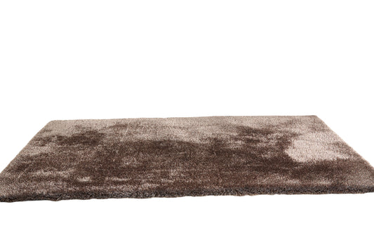 8' x 11' Charcoal Shag Hand Tufted Area Rug
