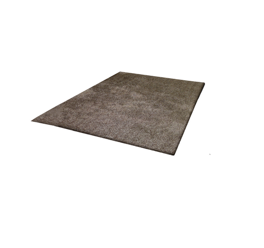 5' x 7' Brown Shag Hand Tufted Area Rug