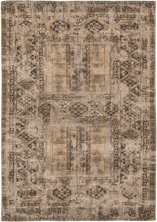 8' x 11' Brown Oriental Non Skid Area Rug