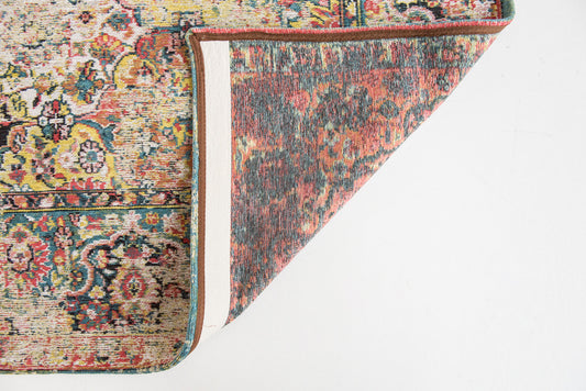 7' x 9' Red Oriental Non Skid Area Rug