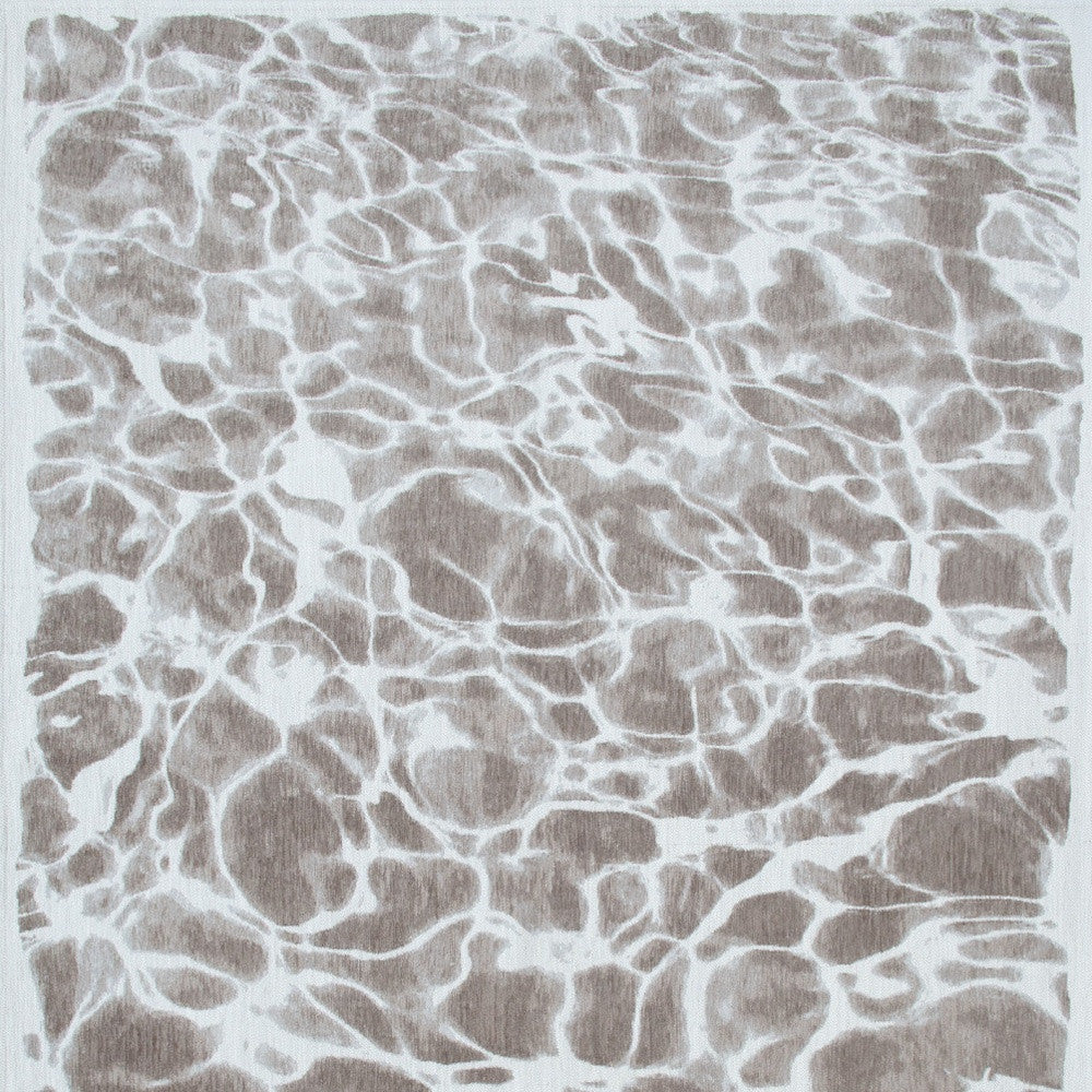 7' x 9' Gray Abstract Non Skid Area Rug