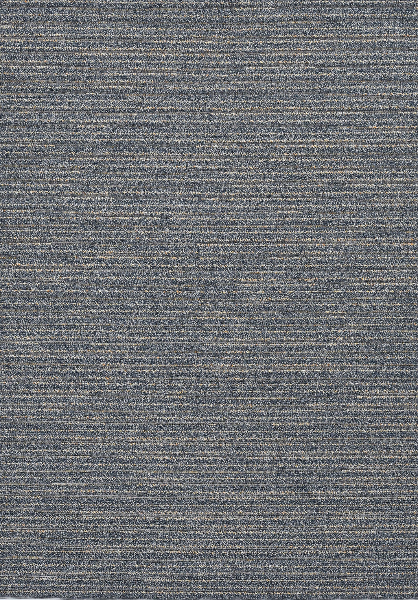 5'X8' Denim Blue Machine Woven Uv Treated Abstract Lines Indoor Outdoor Area Rug