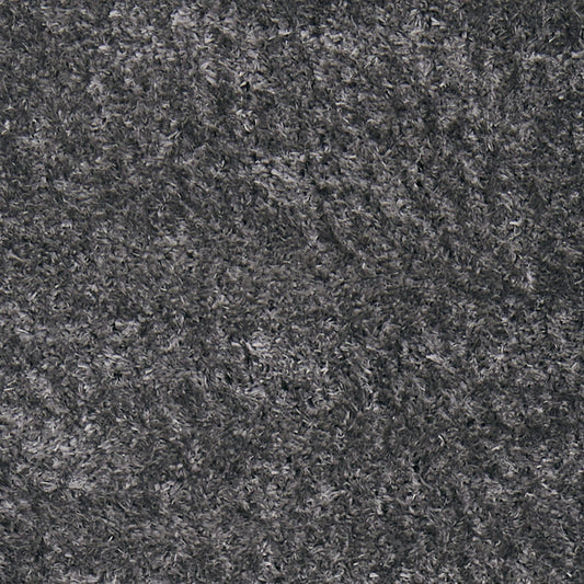 8' Gray Shag Power Loom Runner Rug
