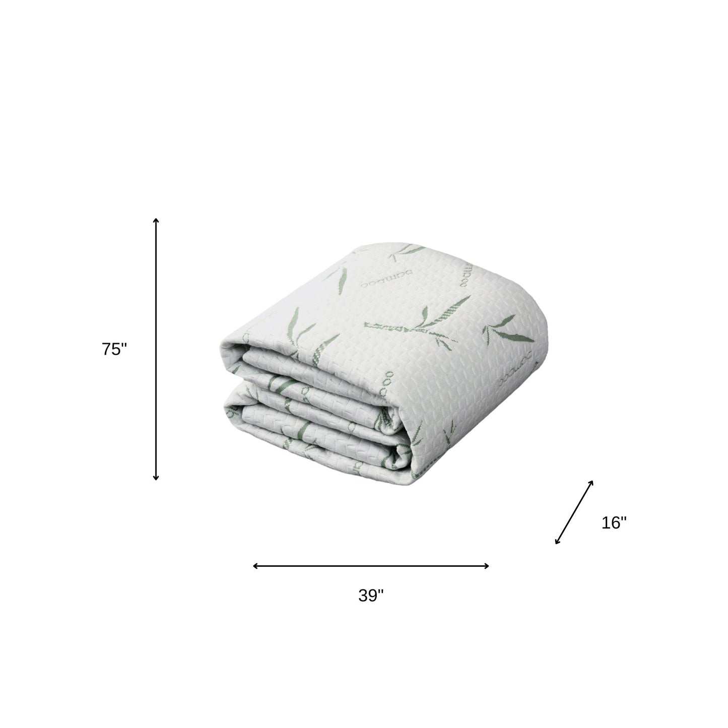 Twin Waterproof Rayon from Bamboo Deep Pocket Mattress Cover