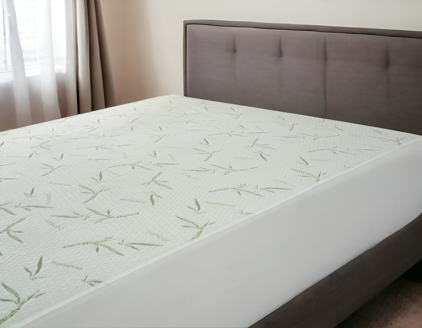 Queen Waterproof Rayon from Bamboo Deep Pocket Mattress Cover